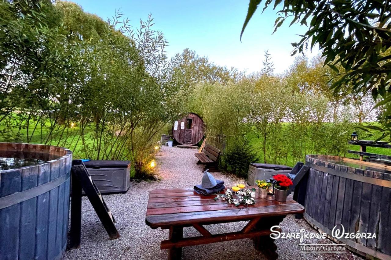 Szarejkowe Wzgorza Hotel Szarejki ภายนอก รูปภาพ