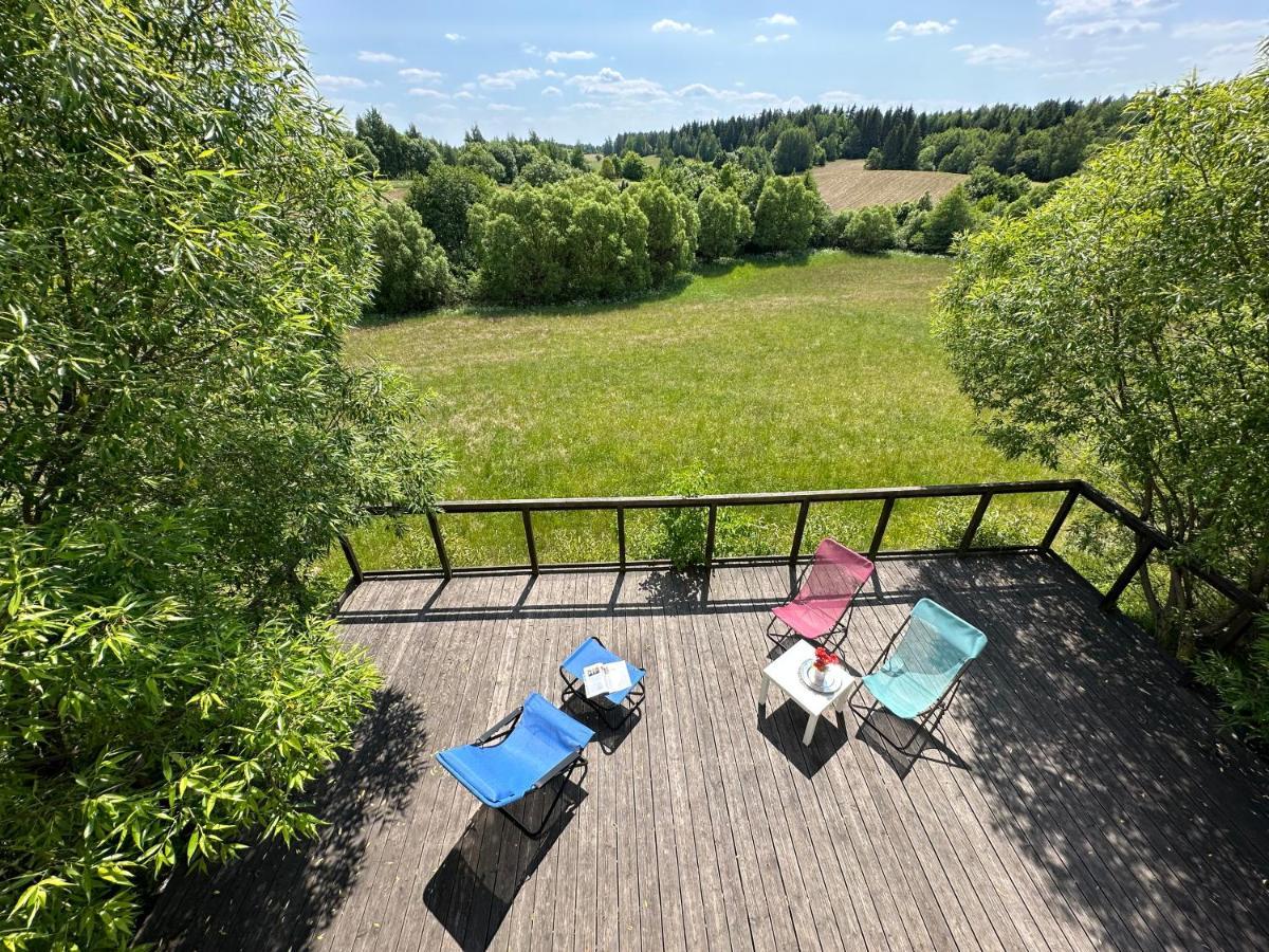 Szarejkowe Wzgorza Hotel Szarejki ภายนอก รูปภาพ